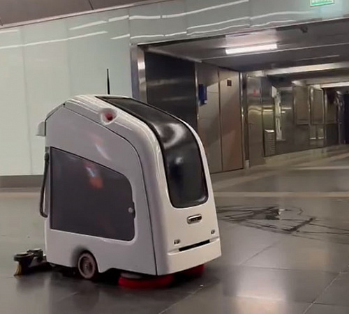 Cleaning is the “work” of robots